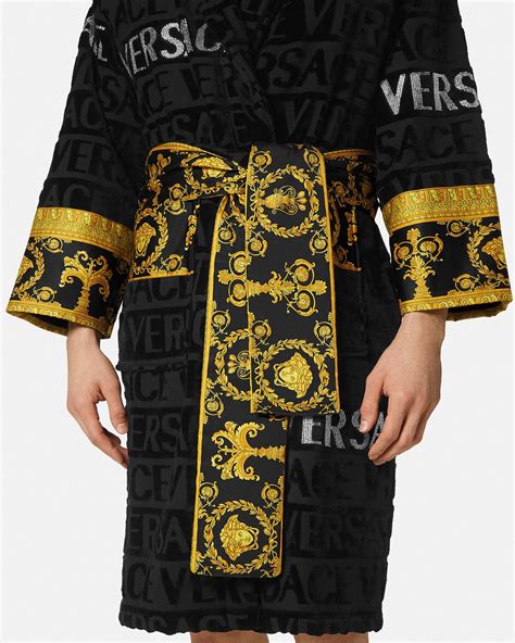 versace print bathrobe|Versace bathrobe selfridges.